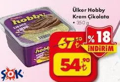 Ülker Hobby Krem Çikolata 350 g