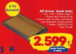 Alf Armut Ayak Isıtıcı