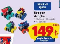 Gokidy Oyuncak Dragon Araçlar