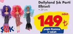 Gokidy Oyuncak Dollyland Şık Parti Elbiseli 29 cm