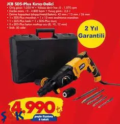 JCB SDS Plus Kırıcı-Delici