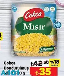 Çokça Dondurulmuş Mısır 450 G