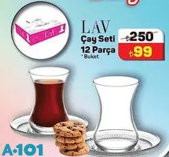 Lav Çay Seti 12 Parça Buket