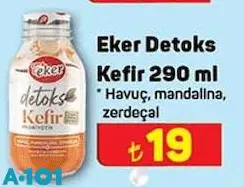 Eker Detoks Kefir Havuç Mandalina Zerdeçal 290 Ml