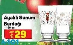 Lav Ayaklı Sunum Bardağı 150 Cc