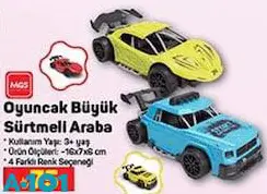 Mgs Oyuncak Büyük Sürtmeli Araba