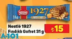 Nestle 1927 Fındıklı Gofret 31 Gr