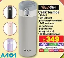 Tantitoni Çelik Termos 400 Ml