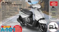 Volta Apec 125 CC Benzinli Motosiklet