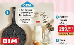 Cem Pankek Tavası 26 Cm