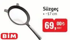 Süzgeç 17 Cm