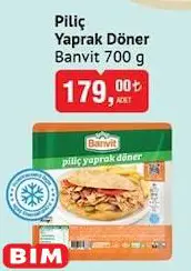 Banvit Piliç Yaprak Döner 700 g