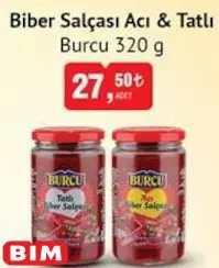 Burcu Biber Salçası Acı/Tatlı 320 g