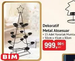 Dekoratif Metal Aksesuar