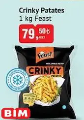 Feast Crinky Patates 1 kg