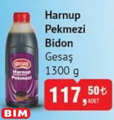 Gesaş Harnup Pekmezi Bidon 1300 g