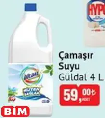 Güldal Çamaşır Suyu 4 L