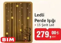 Ledli Perde Işıgı 15'li Şerit Led