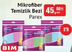 Parex Mikrofiber Temizlik Bezi 2'li