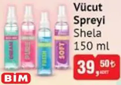 Shela Vücut Spreyi 150 ml