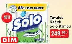 Solo Bambu Tuvalet Kağıdı 48'li