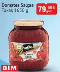 Tukaş Domates Salçası 1650 g