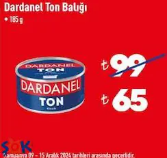 Dardanel Ton Balığı 185 g