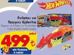 Hot Wheels Oyuncak Fırlatıcı ve Taşıyıcı Ejderha