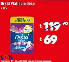 Orkid Platinum Gece 16'lı