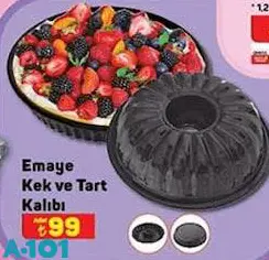 Emaye Kek Ve Tart Kalıbı