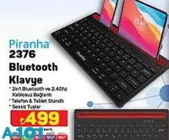 Piranha 2376 Bluetooth Klavye