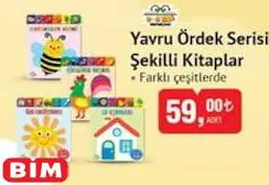 0-6 Yaş Yayınları Yavru Ördek Serisi Şekilli Kitaplar