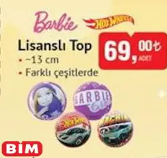 Barbie/Hot Wheels Lisanslı Top