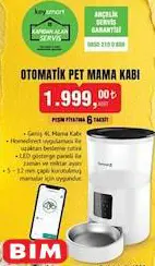 Keysmart Otomatik Pet Mama Kabı