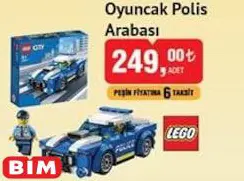 Lego Oyuncak Polis Arabası