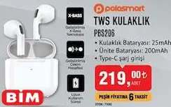 Polosmart Tws Kulaklık