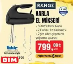 Range Karla El Mikseri