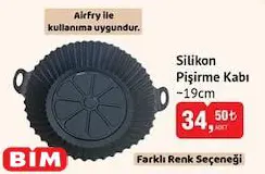 Silikon Pişirme Kabı 19 cm