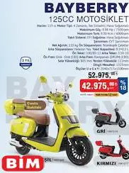 Skyjet Bayberry 125 cc Motosiklet