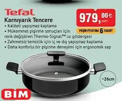 Tefal Karnıyarık Tencere 26 cm