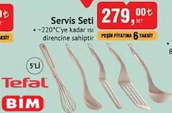 Tefal Servis Seti 5'li