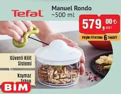 Tefal Manuel Rondo 500 ml