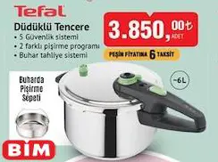 Tefal Düdüklü Tencere 6 L