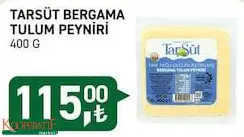 Tarım Kredi Birlik Tarsüt Bergama Tulum Peyniri 400 G