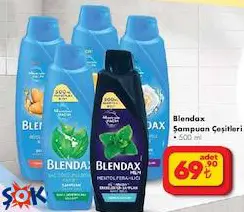 Blendax Şampuan 500 ml Çeşitleri