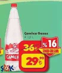 Çamlıca Gazoz 1.5 L