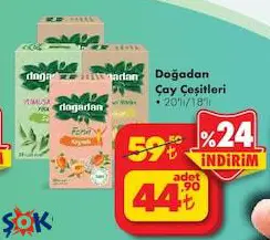 Doğadan Çay Çeşitleri 20'li/18'li