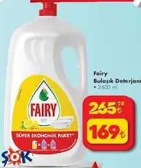 Fairy Bulaşık Deterjanı 2600 ml