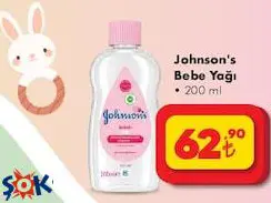 Johnson's Bebe Yağı 200 ml