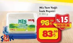 Mis Tam Yağlı İnek Peyniri 350 g